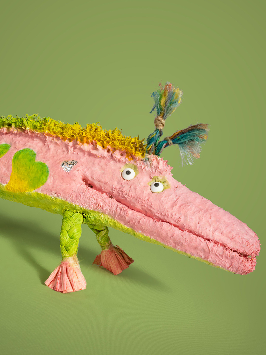 Crocodile-shaped Loomyco prototype